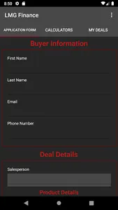 LMG Finance Mobile App screenshot 1