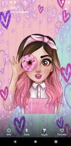 Girly wallpaper and Background screenshot 3