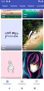 Teen wallpapers and Background screenshot 1