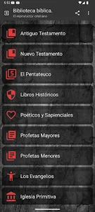 Reproductor de la Biblia Audio screenshot 1