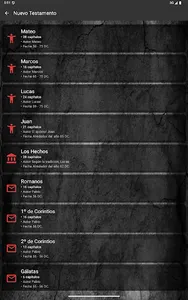 Reproductor de la Biblia Audio screenshot 7