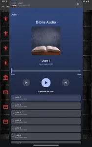 Reproductor de la Biblia Audio screenshot 8