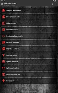 Reproductor de la Biblia Audio screenshot 9
