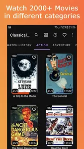 Classical Old Movies screenshot 0
