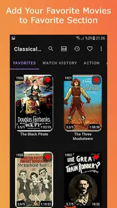 Classical Old Movies screenshot 1
