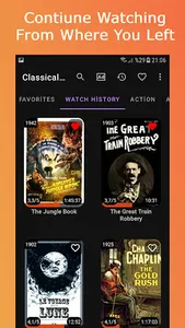 Classical Old Movies screenshot 2
