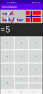 Norsk kalkylator screenshot 3