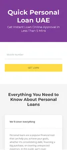 Loan Dubai -  Quick Approval screenshot 3