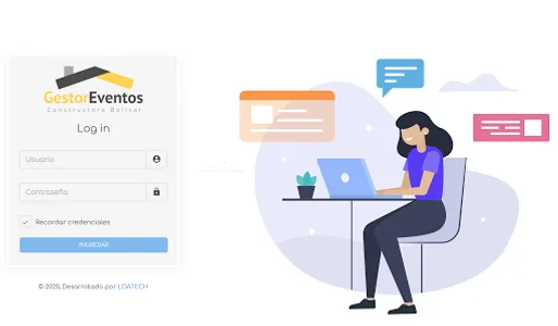 Gestor de Eventos - Bolívar screenshot 2