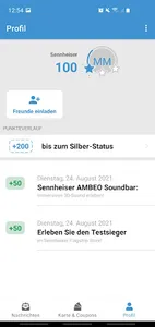 MeinSennheiser screenshot 1