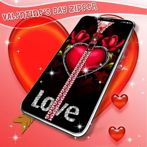 Valentines day zipper lock scr screenshot 6