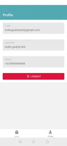 Lockn App screenshot 2