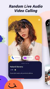LockU – Random live chatting screenshot 1