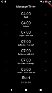 Rolletic Massage Timer screenshot 0