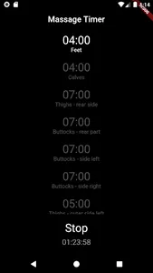 Rolletic Massage Timer screenshot 3
