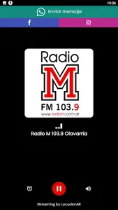 Radio M 103.9 Olavarría screenshot 0