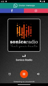 Sonica Radio screenshot 0