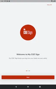 My CGE Sign screenshot 4