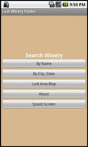 Lodi Winery Finder for Phones screenshot 1
