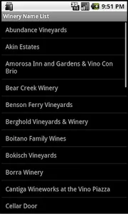 Lodi Winery Finder for Phones screenshot 2