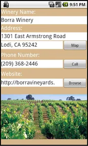 Lodi Winery Finder for Phones screenshot 3