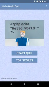 Hello World Quiz screenshot 0