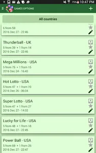 Lotto generator & statistics screenshot 11