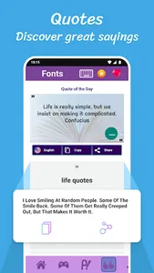 Fonts: Stylish Text Cool Fonts screenshot 23