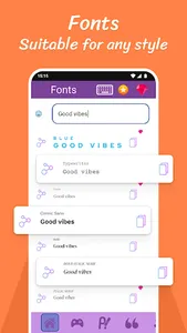 Fonts: Stylish Text Cool Fonts screenshot 5