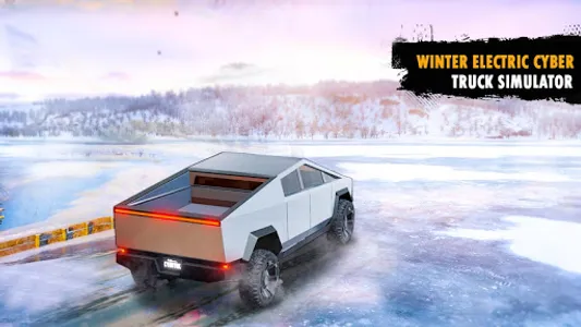 Cyber Truck Snow Drive: Pickup screenshot 1