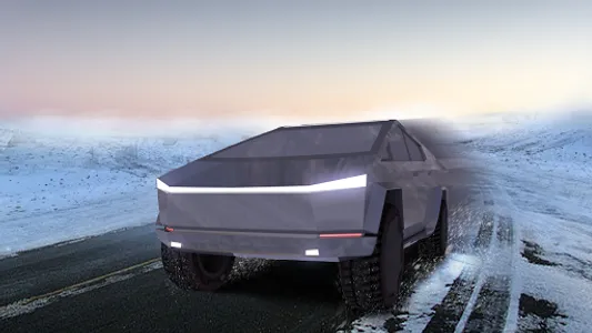 Cyber Truck Snow Drive: Pickup screenshot 13