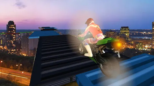 Superhero Lightning  Sped Bike screenshot 0