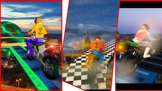 Superhero Lightning  Sped Bike screenshot 1