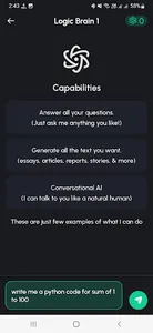 Logic Brain 1 : Chat with AI screenshot 12