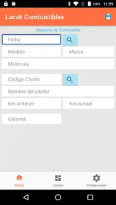 Lacak Combustibles screenshot 1