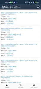 Lacak Control de Calidad screenshot 2