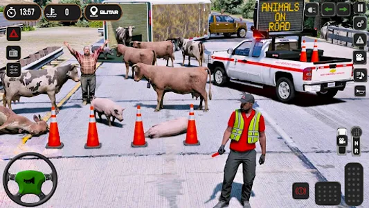 Animal Truck Transport Game 3D screenshot 18