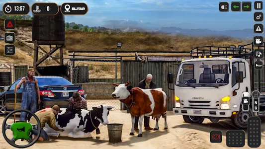 Animal Truck Transport Game 3D screenshot 9