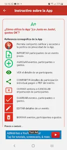Gastos OK, ¡Lo Justo es Justo! screenshot 4