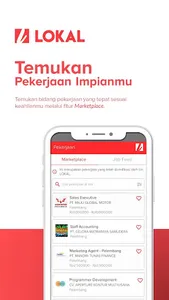 LOKAL – Portal Pencari Kerja screenshot 0