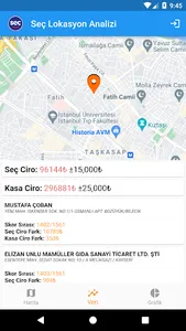 Seç Lokasyon Analizi screenshot 3