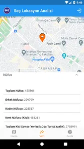 Seç Lokasyon Analizi screenshot 6