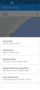 Lokasyonanalizi screenshot 2