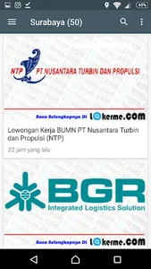 Lowongan Surabaya screenshot 1