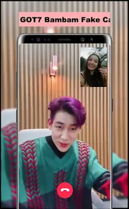 GOT7 Bambam Fake Call screenshot 2
