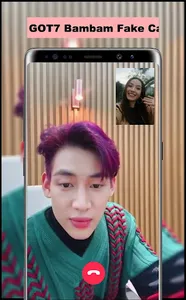 GOT7 Bambam Fake Call screenshot 3