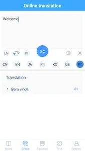 Portuguese English Dictionary  screenshot 1