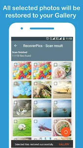 Restore deleted photos screenshot 7