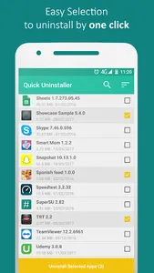 Uninstaller - uninstall apps screenshot 1