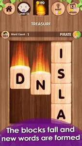 Falling Word Games - Addictive screenshot 1